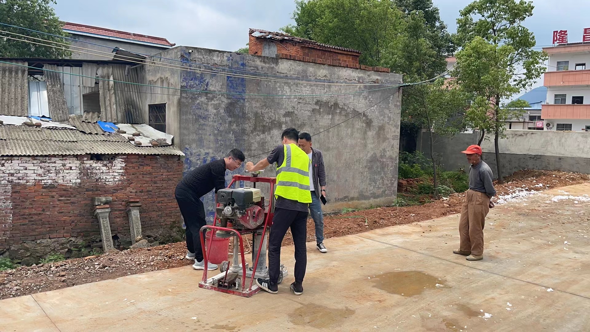 望江農村公路現(xiàn)場檢測